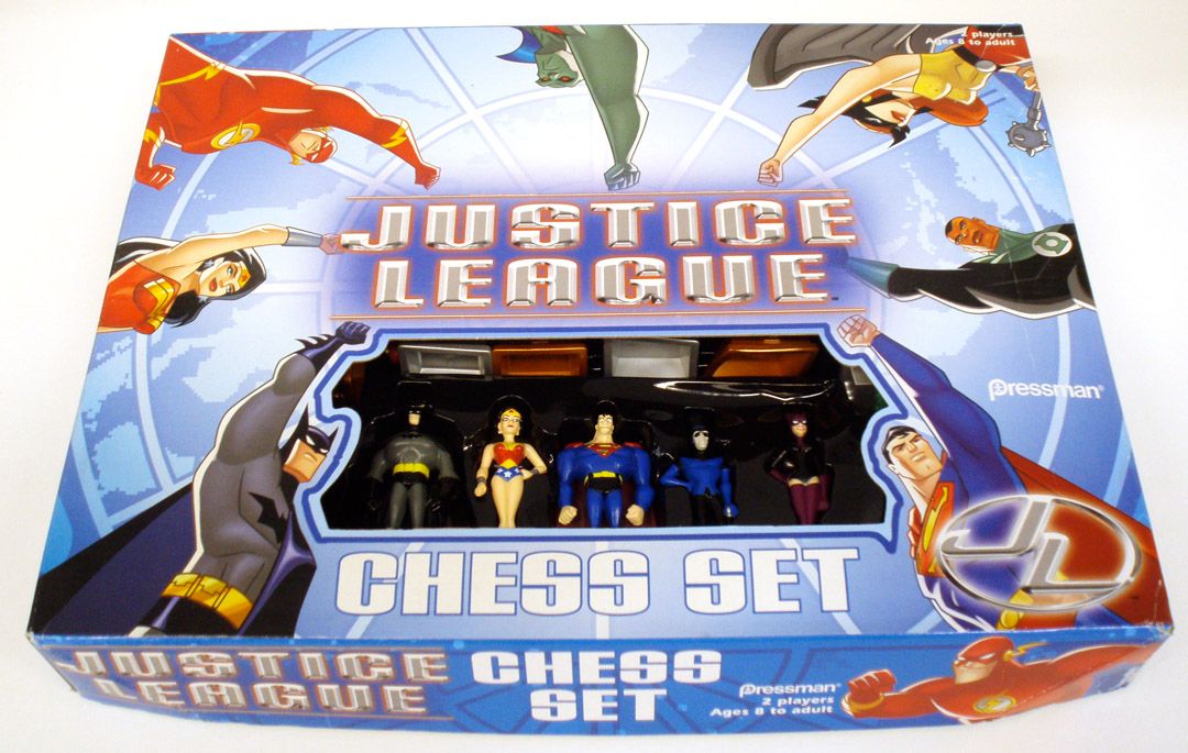 dc chess set justice league